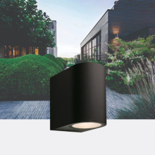  - Gilvus černý, exteriérové nástěnné svítidlo, LED 4W, 12V, teplá bílá, Garden Lights