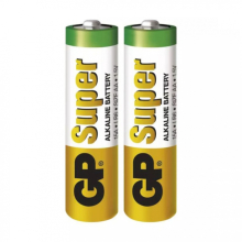  - Alkalická baterie GP Super AA (LR6), 2 ks v balení