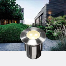  - Alpha LED teplá bílá 0,5W, 12V, IP67 venkovní zápustné svítidlo, nerez 316, Garden Lights